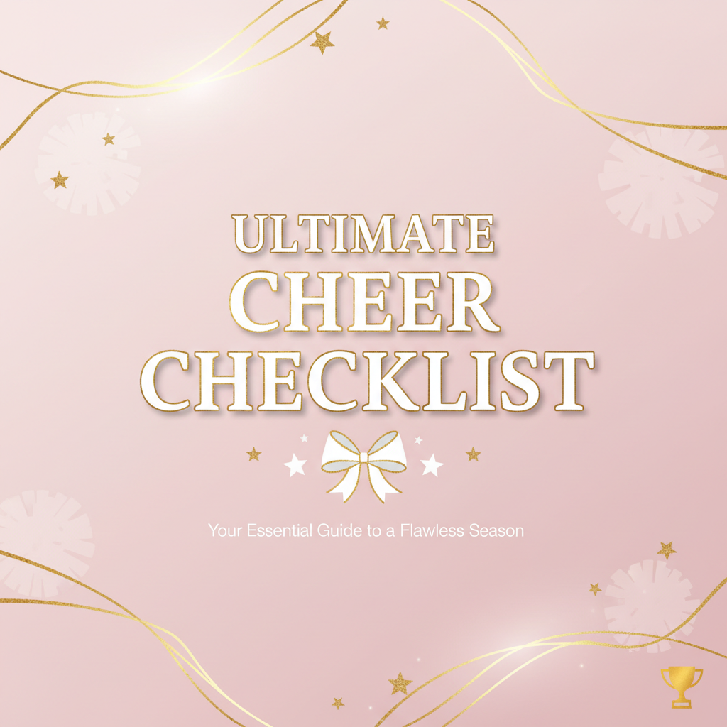 Ultimate Cheer Checklist digital download cover image
